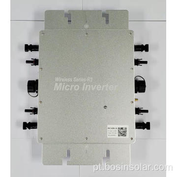 Inversor micro wvc-2400w com controlador de carga MPPT